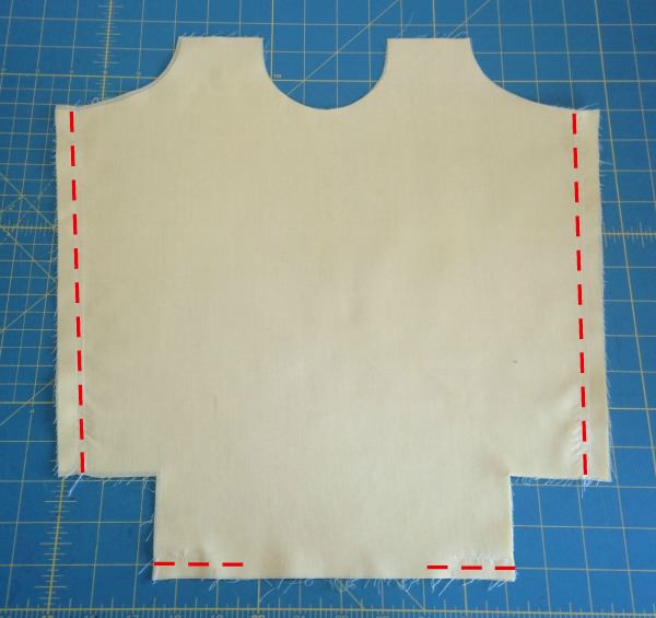 Sew side and bottom seams - Saggy Linings Be Gone! - Andrie Designs