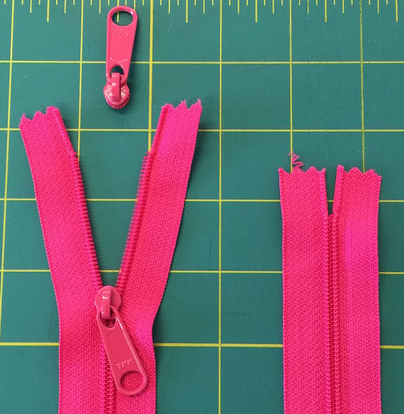 Creating a Double Pull Zipper - two pretty poppets