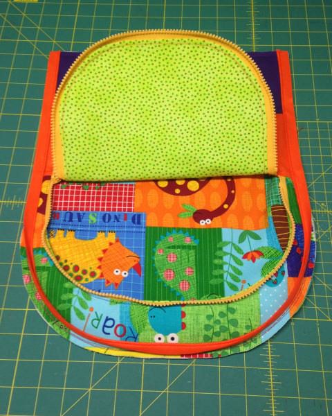Adventure Time Backpack Sew Along: Day Two Front Pocket - two pretty poppets