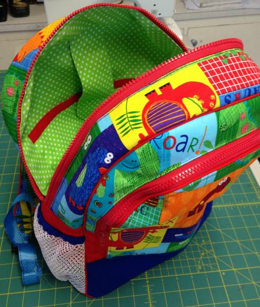 Adventure Time Backpack Sew Along: Day Six: Completing the Bag - two pretty poppets