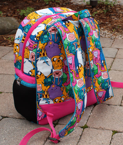 Adventure Time Backpack - two pretty poppets