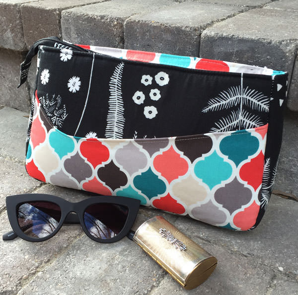 Makes for a fantastic 'quick trip to the shops' bag! Carry All Flexi Clutch - Andrie Designs