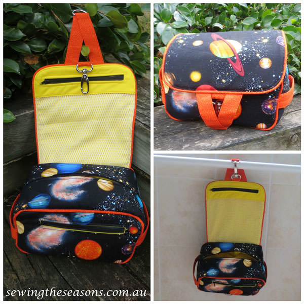 Out of this world Hang About Toiletry Bag - Andrie Designs