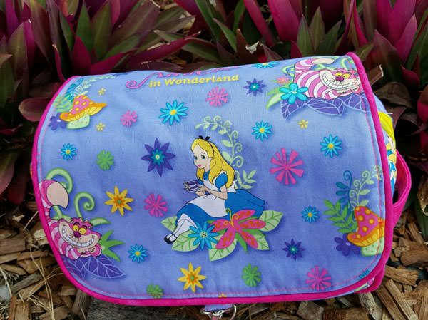Alice in Wonderland-themed Hang About Toiletry Bag - Andrie Designs