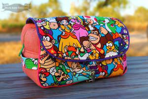 Super Mario Bros-themed Hang About Toiletry Bag - Andrie Designs