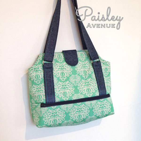 Beautiful mint coloured Heavy Hauler Tote Bag - Andrie Designs