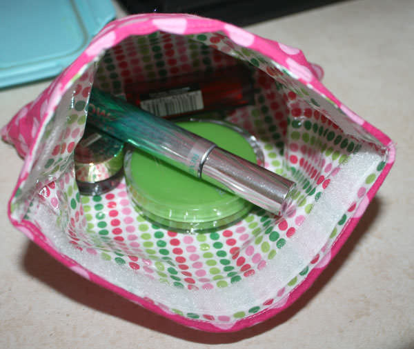Perfect for storing make up! Reusable Snack Bag - Andrie Designs