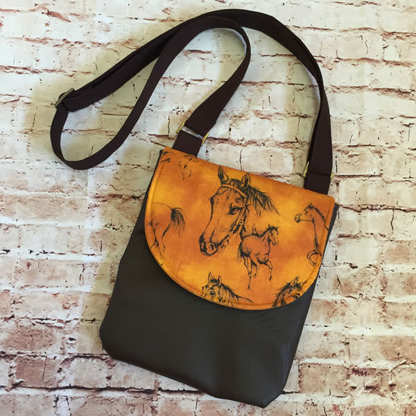 Horse - Melisa Jane - Polly Cross Body Pouch - Andrie Designs