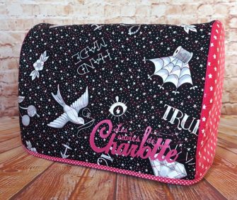 Stunning sewing-themed Made For Me Sewing Machine Cover - Andrie Designs