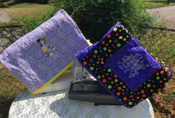 Made For Me Sewing Machine Cover - two pretty poppets