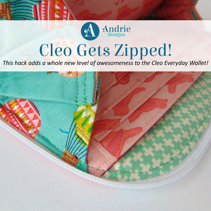 Cleo Gets Zipped - Andrie Designs