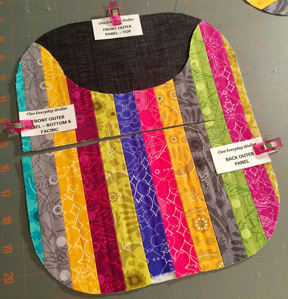 Quilt Me A Bag - Cleo Everyday Wallet - Andrie Designs