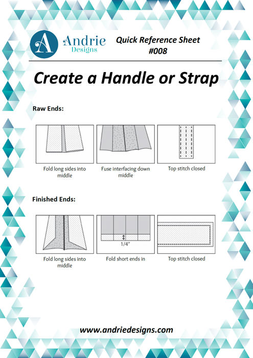 Andrie Designs - Create a Handle or Strap Tutorial