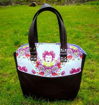 Stunning Tula Pink-themed Creative's Tote - Andrie Designs