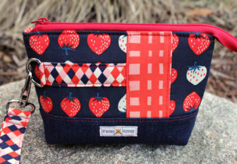 Strawberries anyone? YUM! Classic Clutch - Andrie Designs
