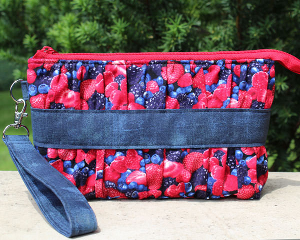 Berries all round! Yummy Gather Me Up Clutch - Andrie Designs