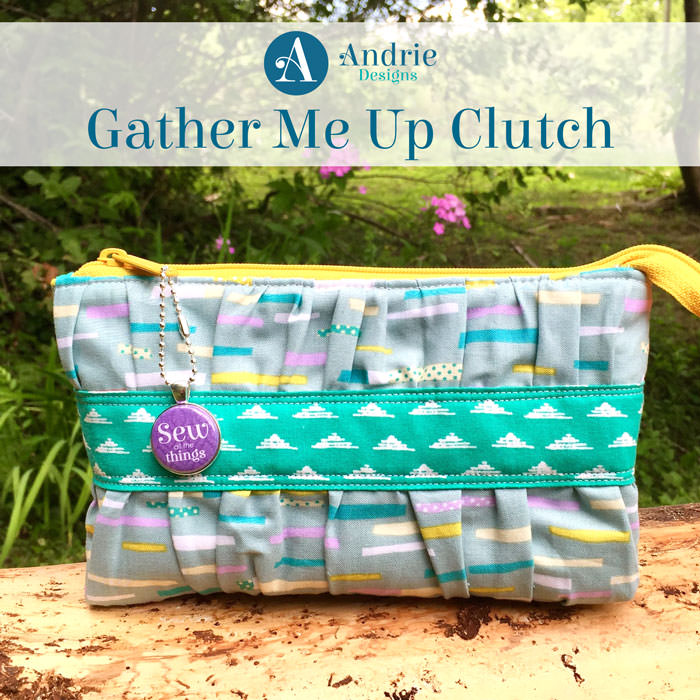 Gain pattern inspiration for the Gather Me Up Clutch - Andrie Designs