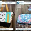 Classic Carryall Handbag & Tote & Cleo Everyday Wallet Pattern Set - Andrie Designs