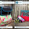 Hang About Toiletry Bag & Summer Lovin' Beach Tote Pattern Set - Andrie Designs