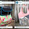 Hang About Toiletry Bag & Stand Up & Tote Notice Pattern Set - Andrie Designs