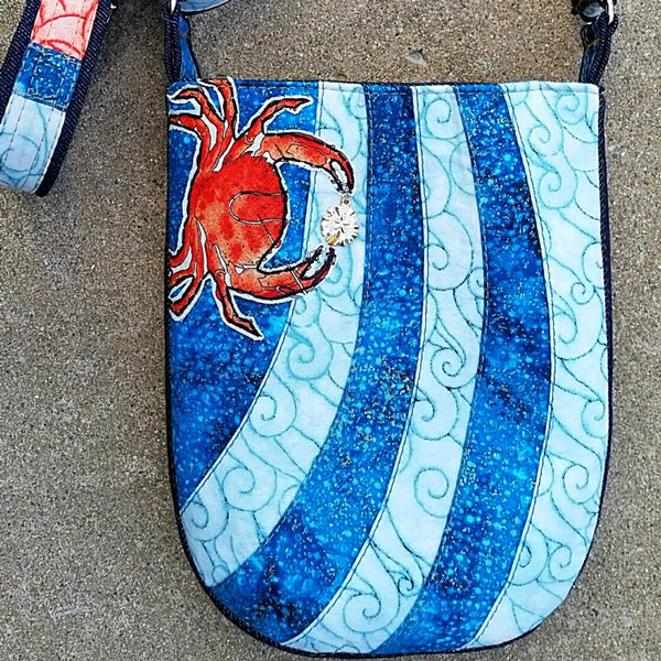 Check out this great ocean and crab-themed Mini Shades Pouch - Andrie Designs