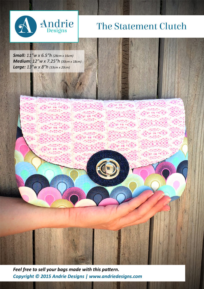 The Statement Clutch - Andrie Designs