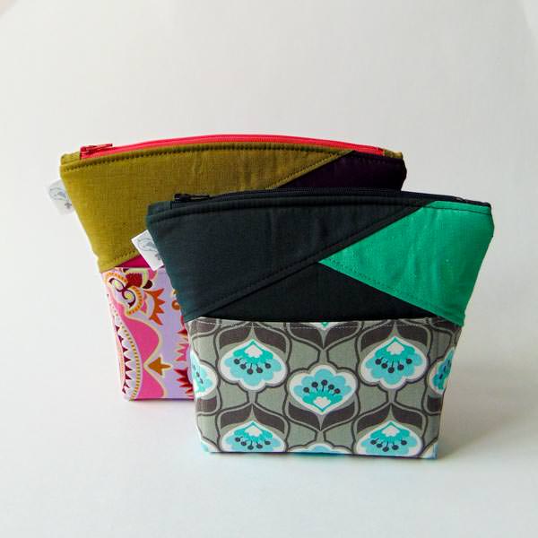 Works for Every Size - Stand Up Clutch Gets Zipped - Andrie Designs