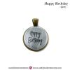 Grey - Happy Birthday - Andrie Adornments