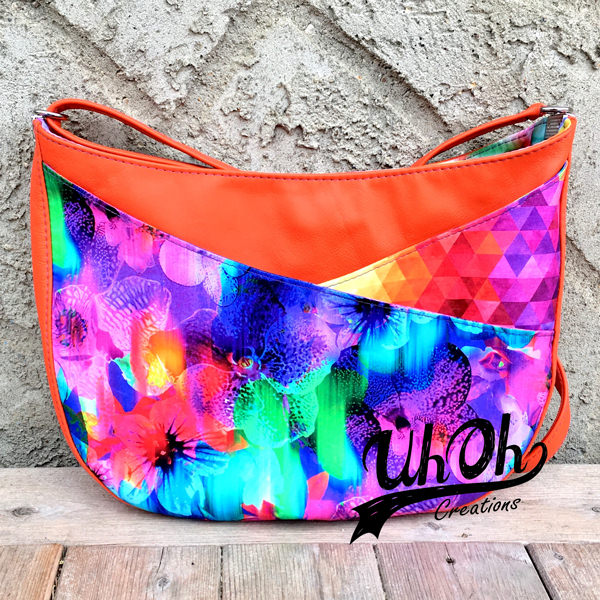 How fun and vibrant is this S & S Tote - Andrie Designs