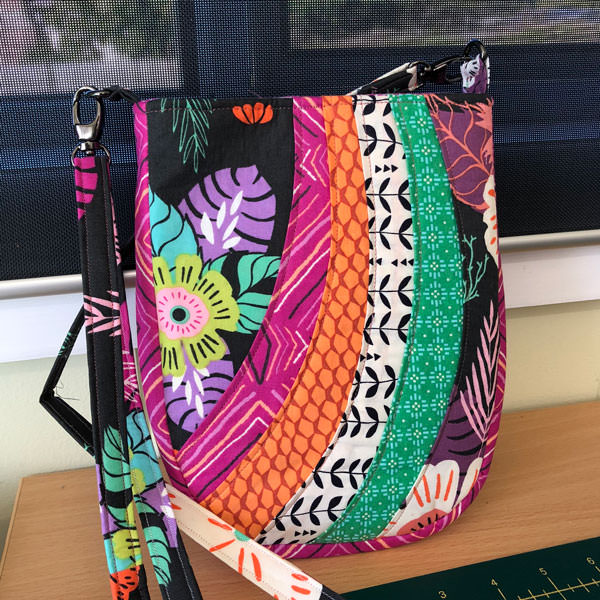 Such a bright collection of prints for this Mini Shades Pouch - Andrie Designs
