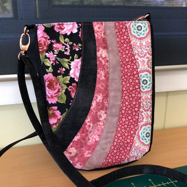 Loving the pinks and florals on this Mini Shades Pouch - Andrie Designs