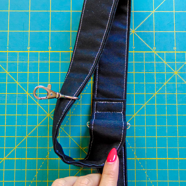 Step 8 c - S and S Tote - Adjustable Strap - Andrie Designs