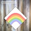 Wonky Rainbow Paper Pieced Block - Andrie Designs
