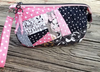 Pretty n' Pink V Pouch - Andrie Designs