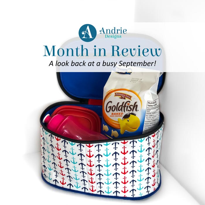 Andrie Designs Month in Review - September 2019