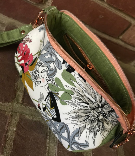 Inside the Ghastlies V Pouch - Andrie Designs