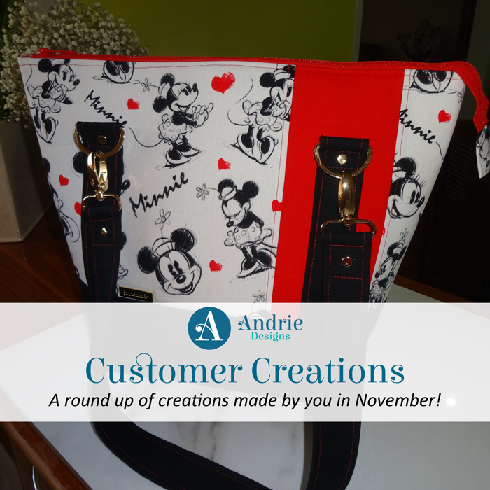 Customer Creations - November 2019 - Andrie Designs