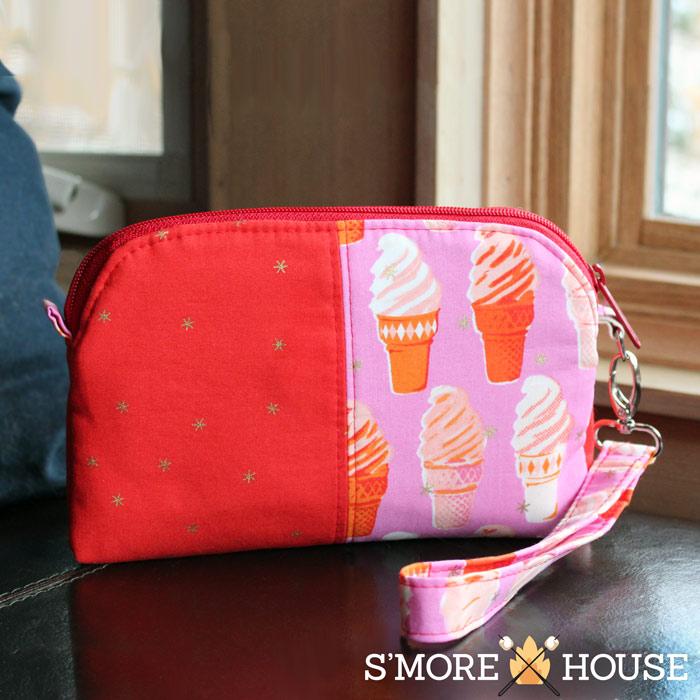 Ice cream for days Gemma Carryall Pouch - Andrie Designs