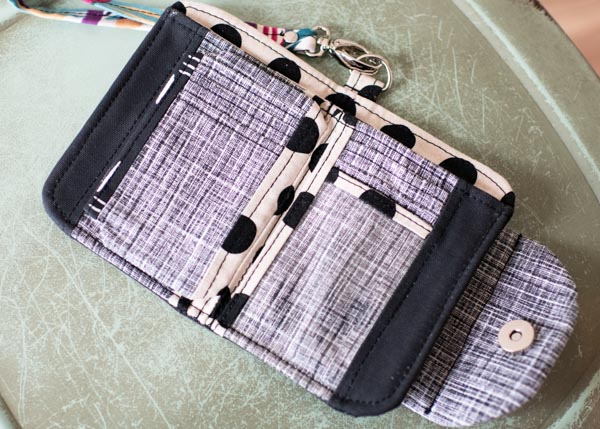 Inside of Milagros' Layla Essentials Purse - Andrie Designs