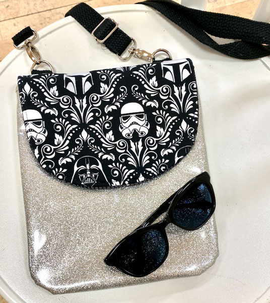 Hello Star Wars! Polly Cross Body Pouch - Andrie Designs