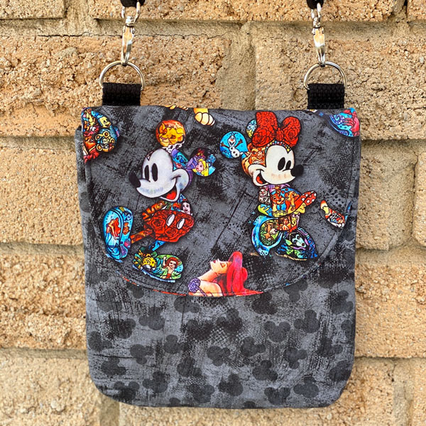Disney-themed Polly Cross Body Pouch - Andrie Designs