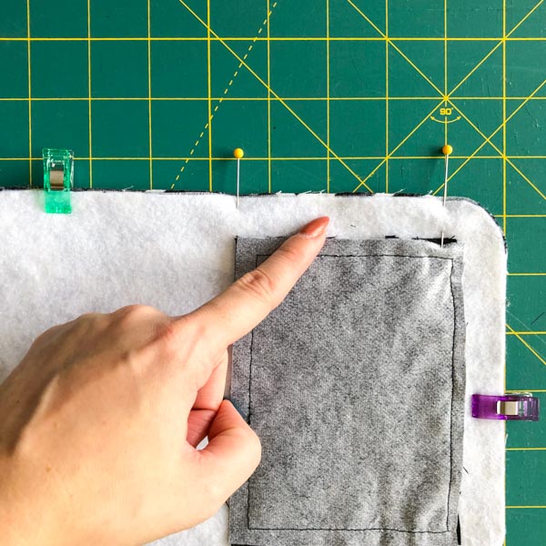 Leave this spot open and not sewn - Layla Made Easy - Andrie Designs