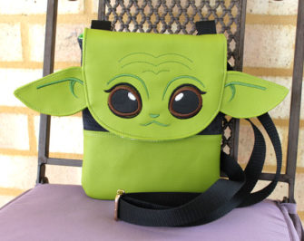 Yoda-themed Polly Cross Body Pouch - Andrie Designs