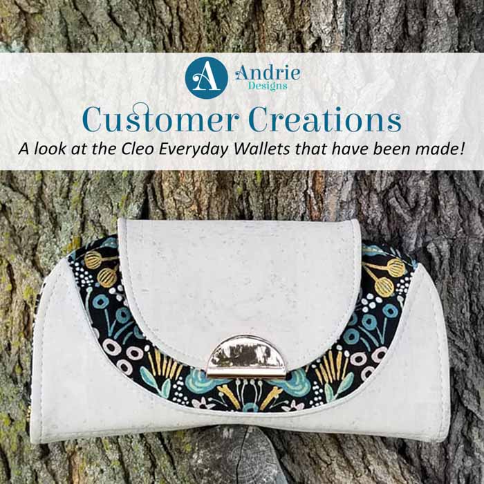 Customer Creations - Cleo Everyday Wallet - Andrie Designs