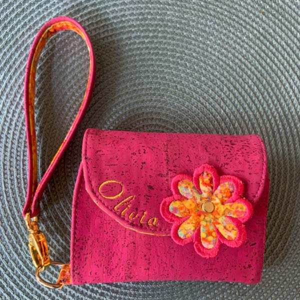 Pamela's pink cork Layla - Customer Creations - Andrie Designs