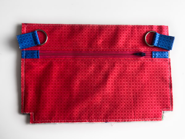 Angle of strap connectors - Gather Me Up Hip Bag - Andrie Designs
