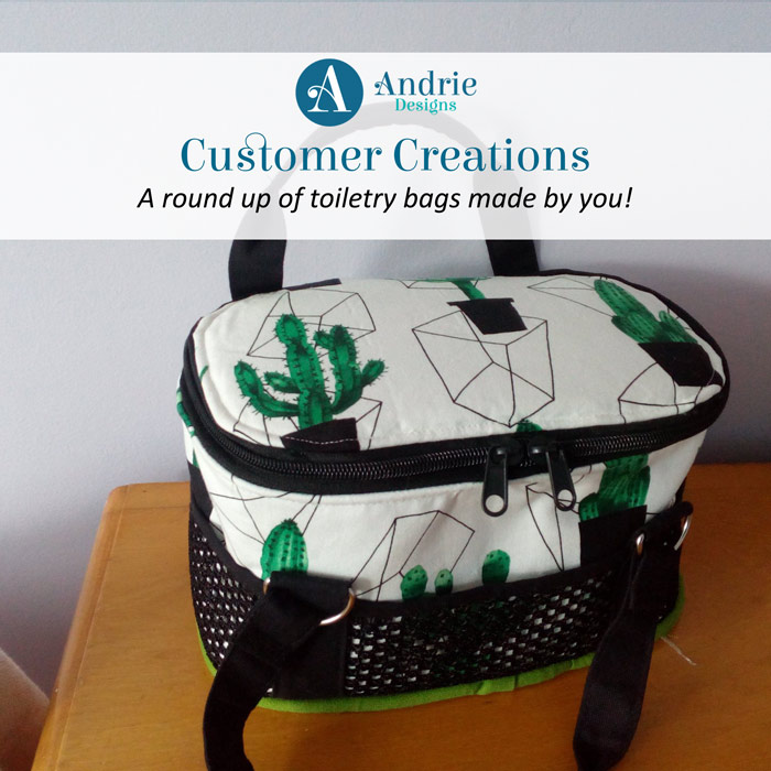 Customer Creations - Toiletry Bag - Andrie Designs