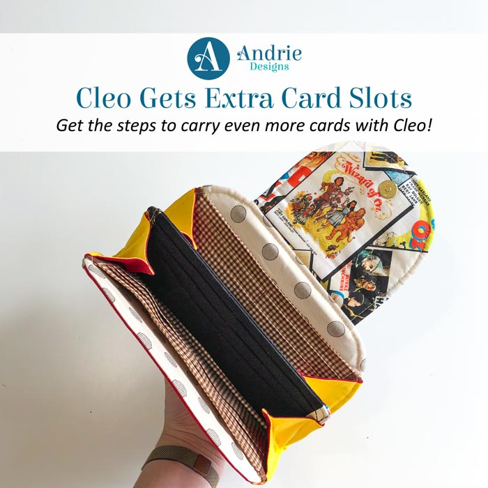 Cleo Gets Extra Card Slots - Andrie Designs