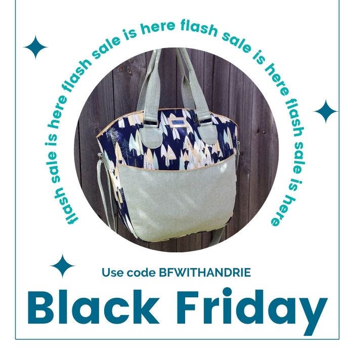 Black Friday code BFWITHANDRIE - Black Friday is Here - Andrie Designs