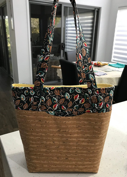 Chris's warm Classic Market Tote - Customer Creations - Classic Market Totes 2022 - Andrie Designs